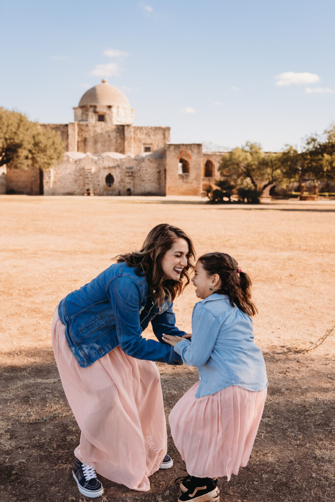 Family Photos at San Antonio Missions