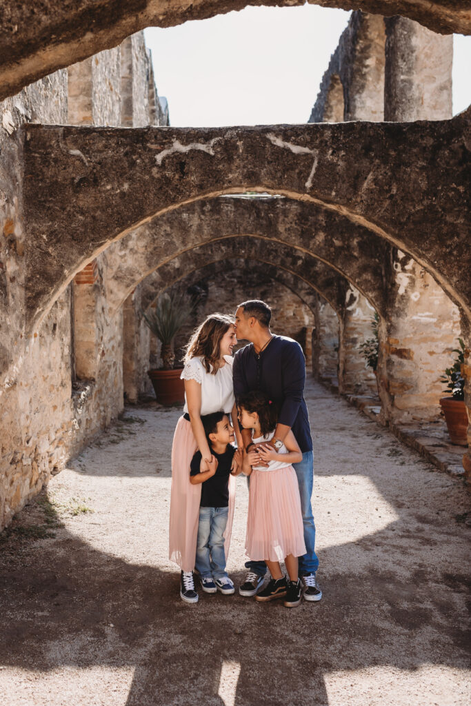 Family Photos at San Antonio Missions