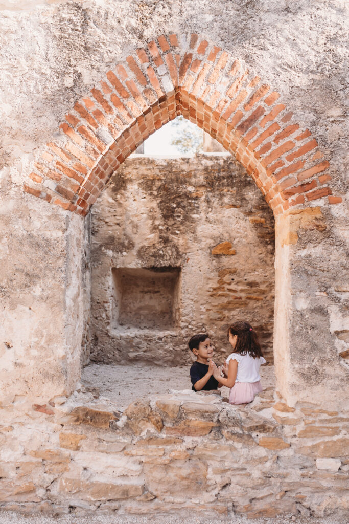 Family Photos at San Antonio Missions