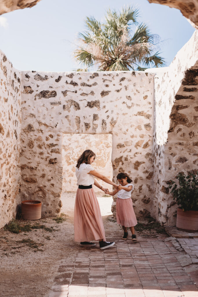 Family Photos at San Antonio Missions